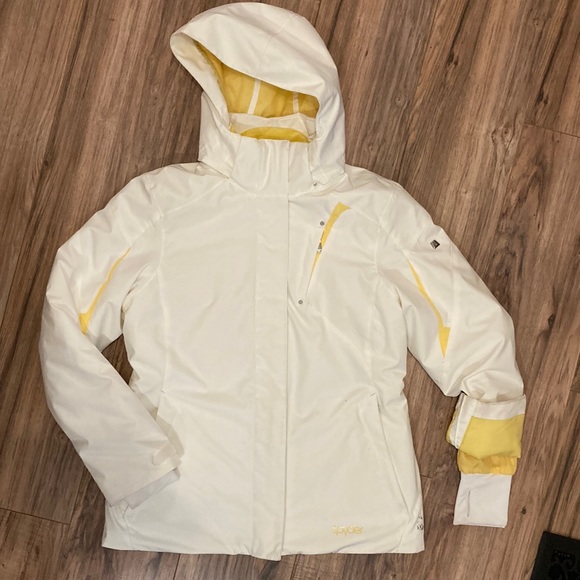 Spyder Jackets & Blazers - SPYDER Thinsulate ski jacket. Excellent used condition. Yellow white